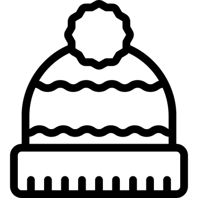 Ball Oranament with Beanie Inside logo