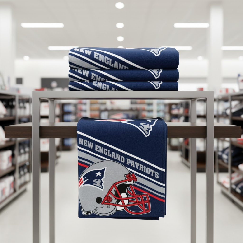 NFL  England Patriots 60 x 80" Plush Blanket