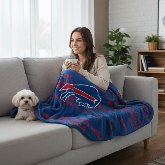 NFL Buffalo Bills 60 x 80 Plush Blanket