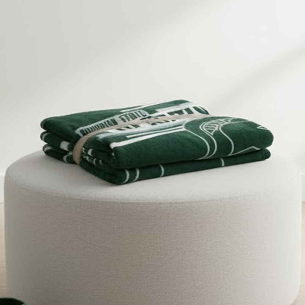 NCAA Michigan State Spartans 50x60" Plush Throw Blanket