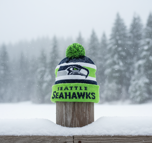 NBA Seattle Seahawks, Ball Oranament with Beanie Inside