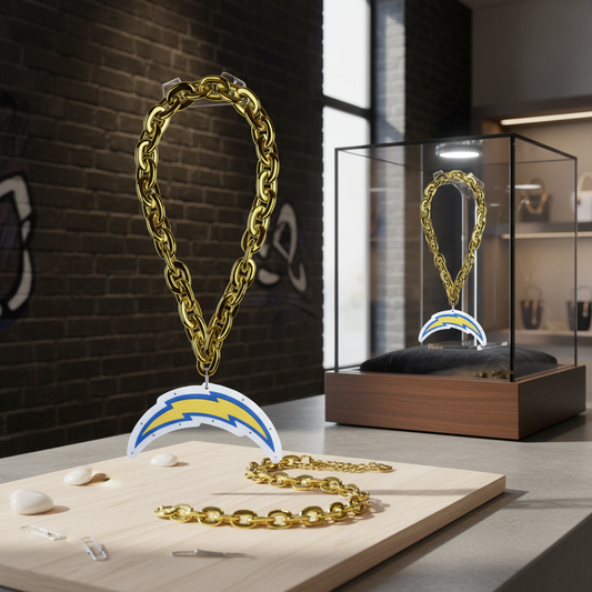 NFL Chargers, Licensed Foam Chain (Import)