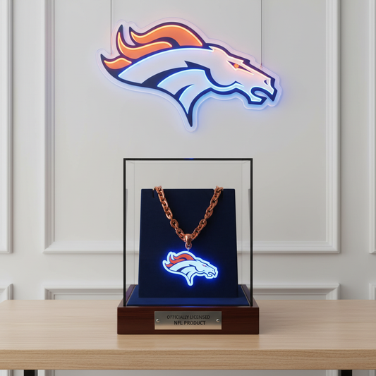 NFL Denver Broncos, Light up Big Logo Fan Chain