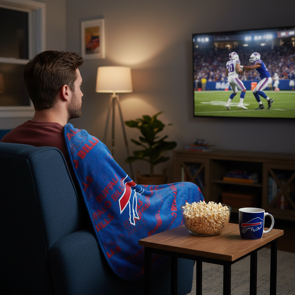 NFL Buffalo Bills 60 x 80 Plush Blanket