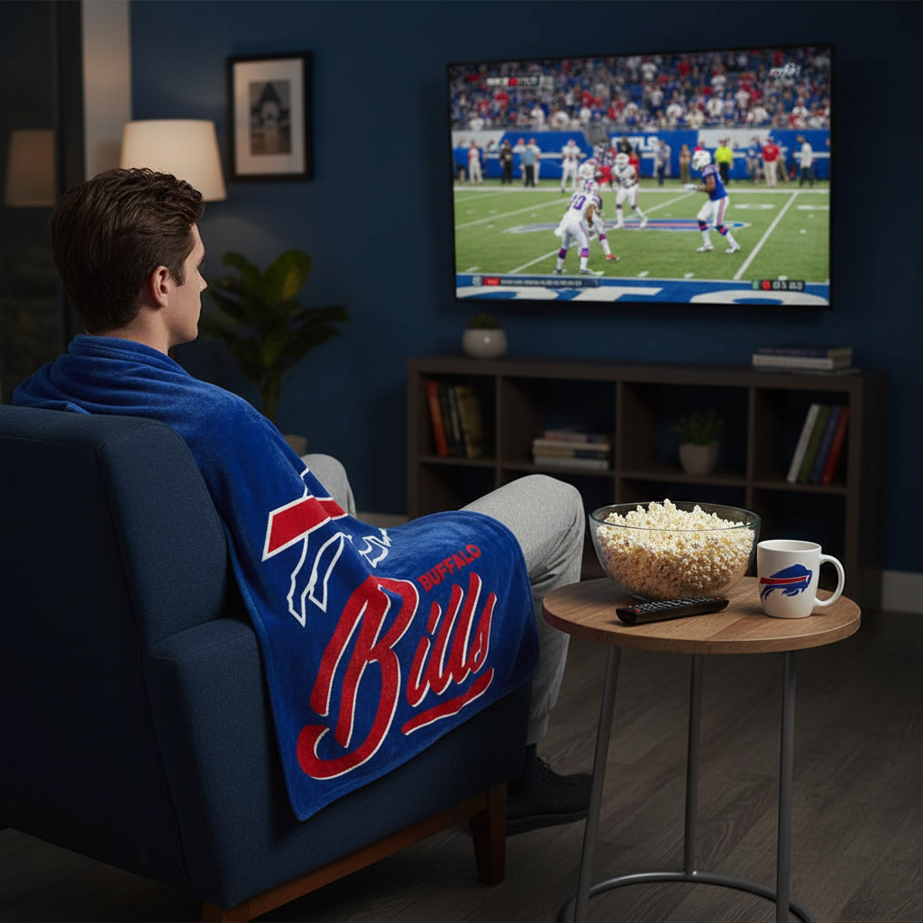 NFL Buffalo Bills 60 x 80" Plush Blanket