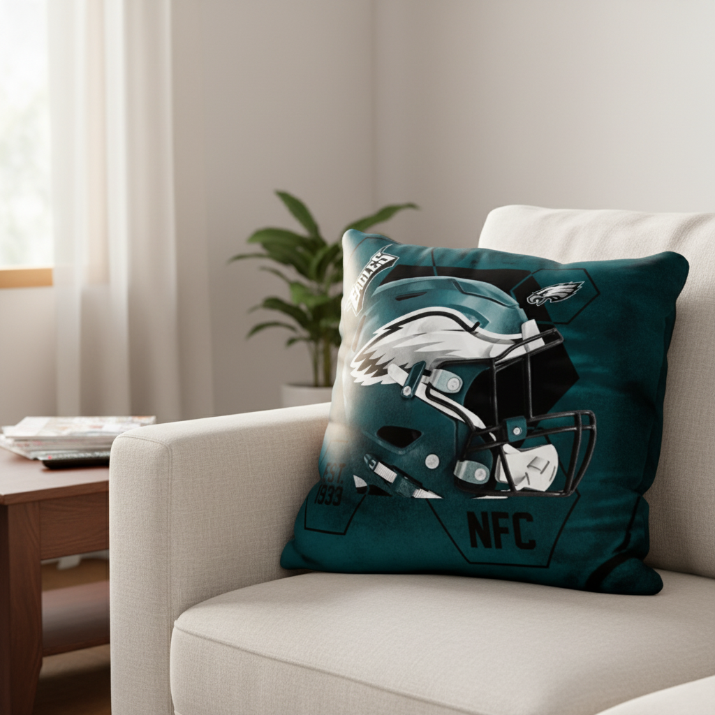 NFL Philadelphia Eagles Velvet Plush 18x18" CUSHION