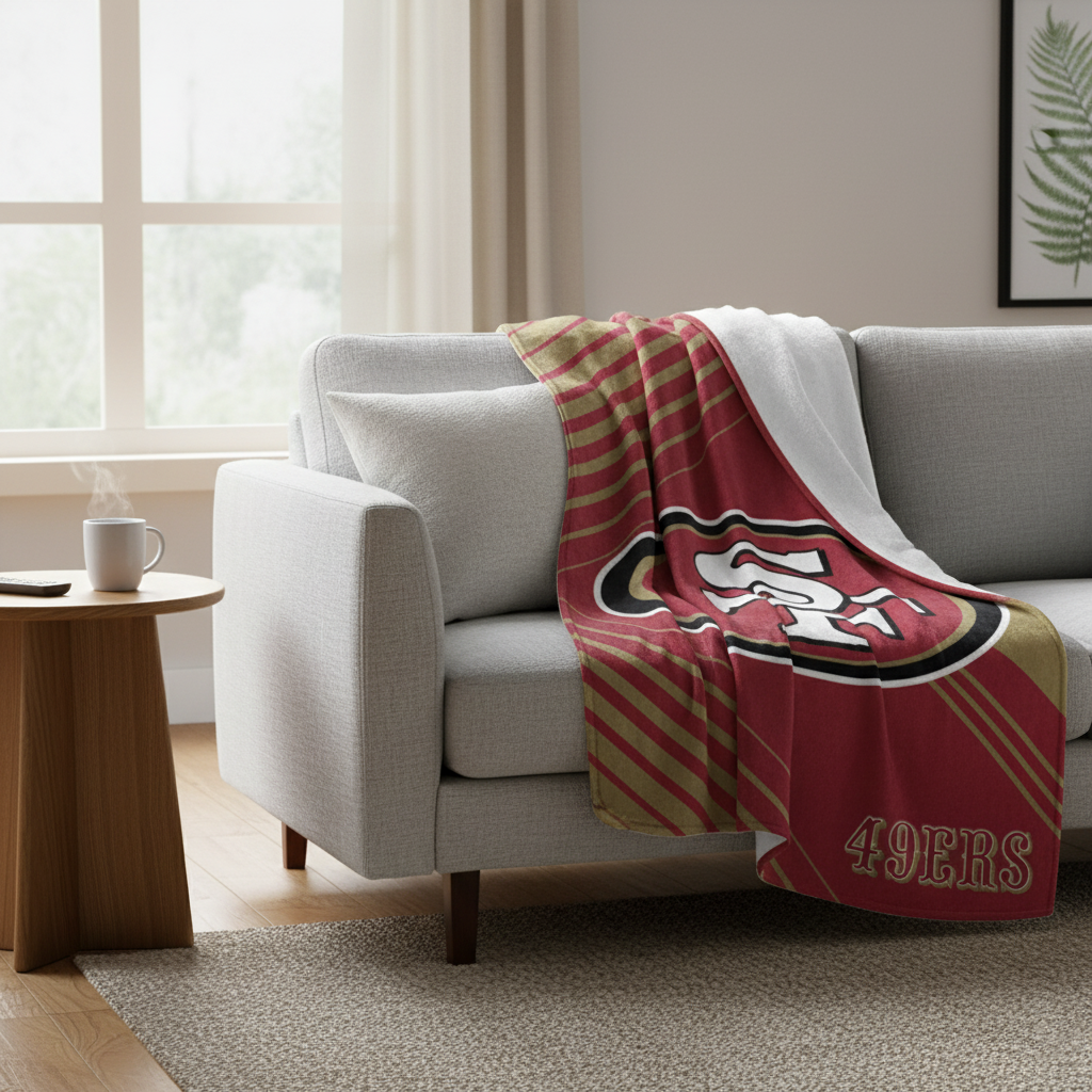 NFL San Francisco 49ers 60 x 80" Plush Blanket