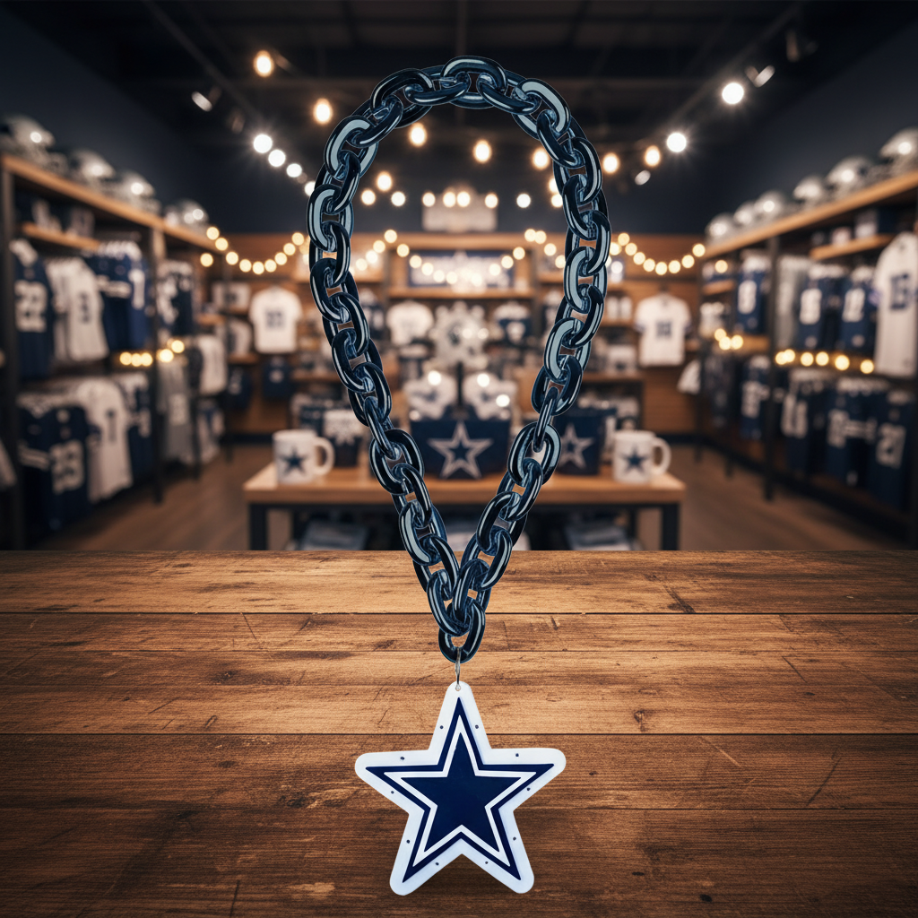 NFL Dallas Cowboys, Light up Big Logo Fan Chain