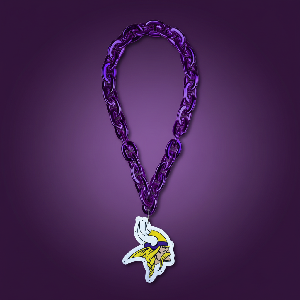 NFL Minnesota Vikings, Licensed Foam Chain (Import)