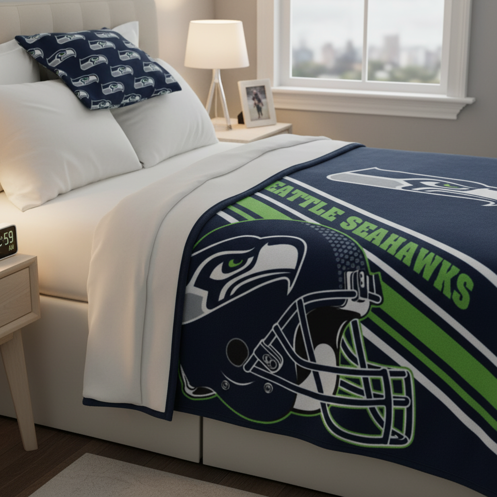 NFL Seattle Seahawks 60 x 80" Plush Blanket