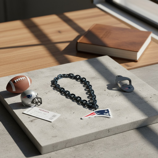 NFL England Patriots, Light up Big Logo Fan Chain