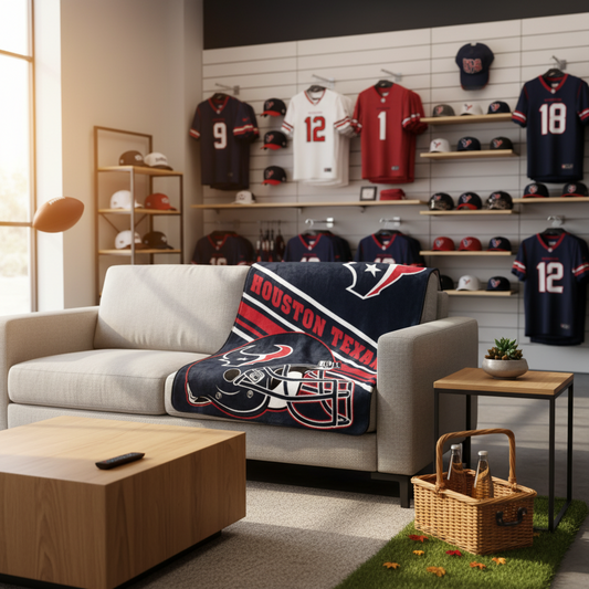 NFL Houston Texans 60 x 80" Plush Blanket