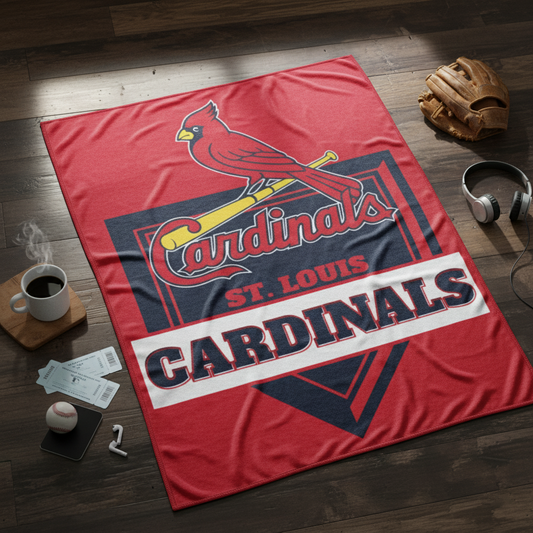 MLB St. Louis Cardinals 60 x 80" Plush Blanket