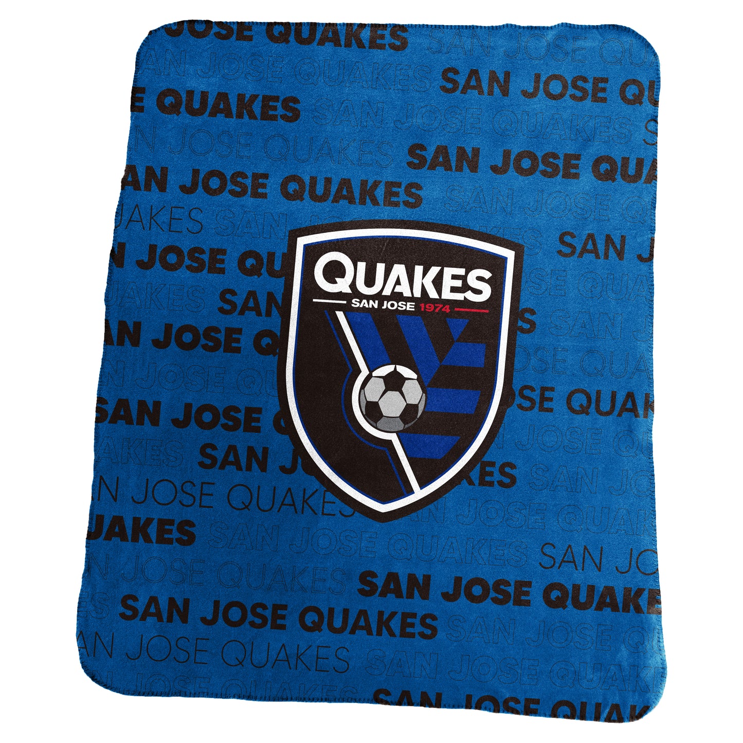 Soccer MLS San JOse Earthquakes, Micro Plush Blanket, 50x60"