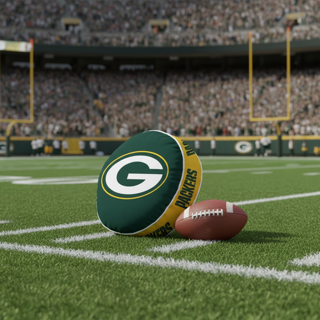 NFL Green Bay Packers - Cloud Soft "Puff" Pillow