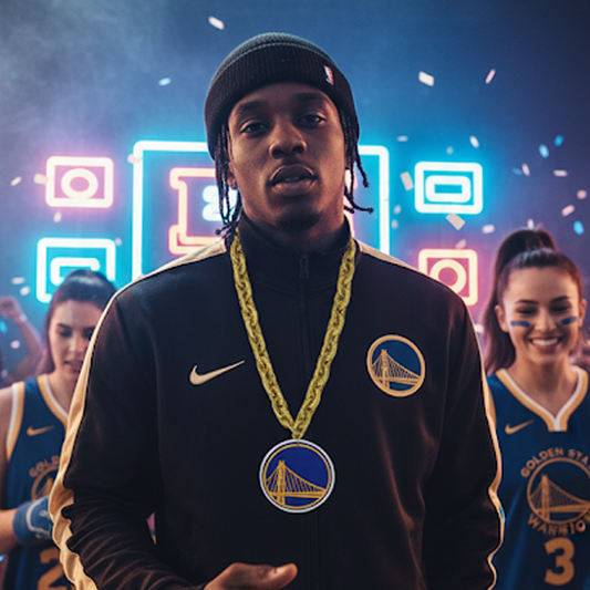 NBA Golden State Warriors, Light up Big Logo Fan Chain