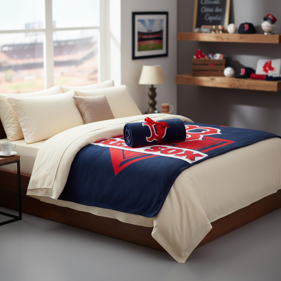 MLB Boston Red Sox 60 x 80" Plush Blanket