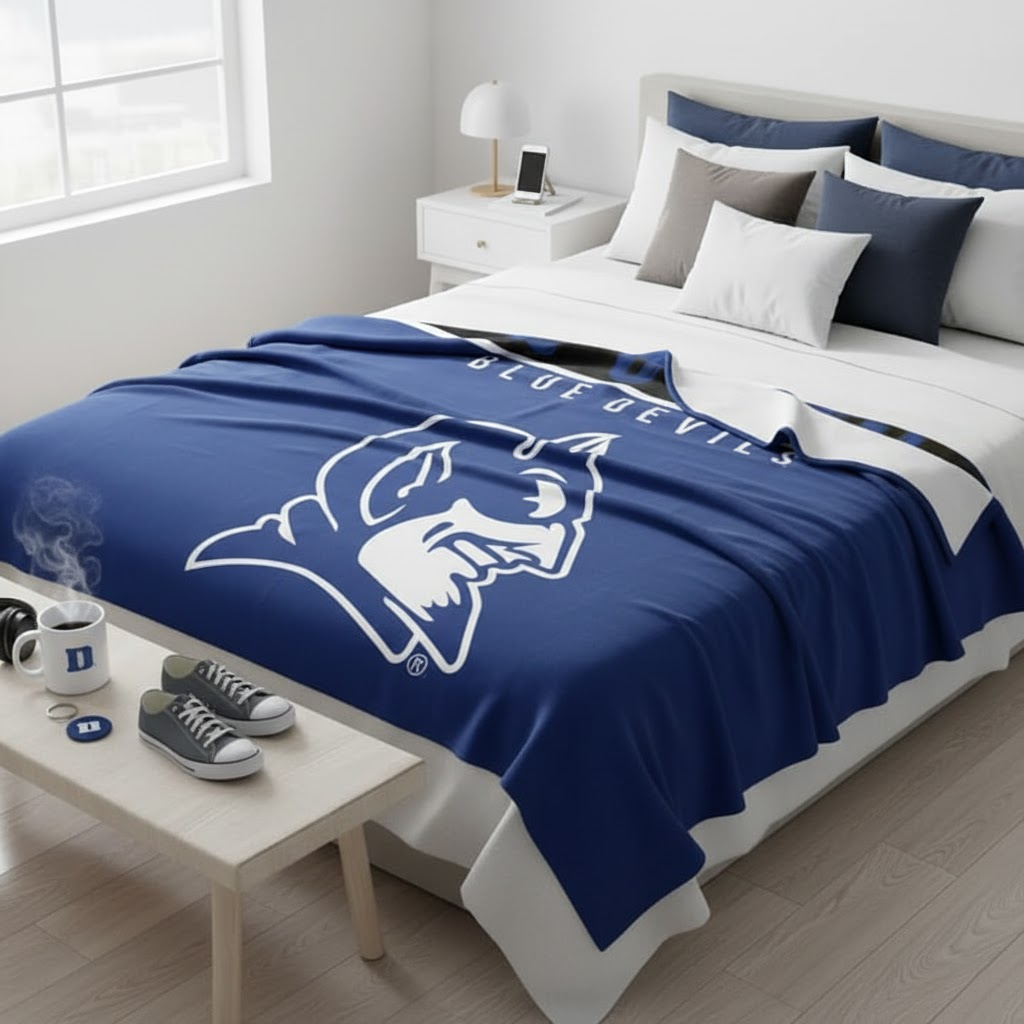 NCAA Duke Blue Devils 60 x 80" Plush Blanket