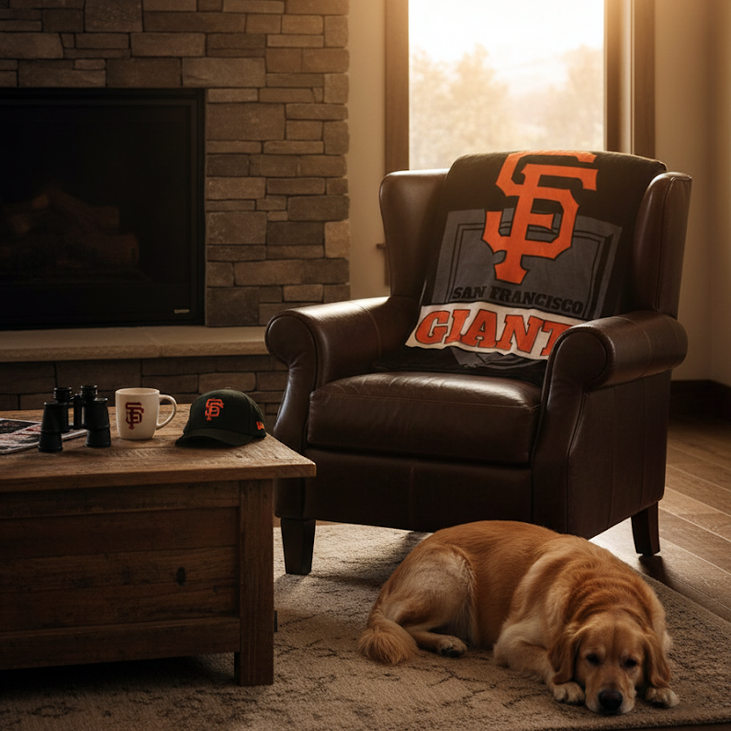 MLB San Francisco Giants 60 x 80" Plush Blanket