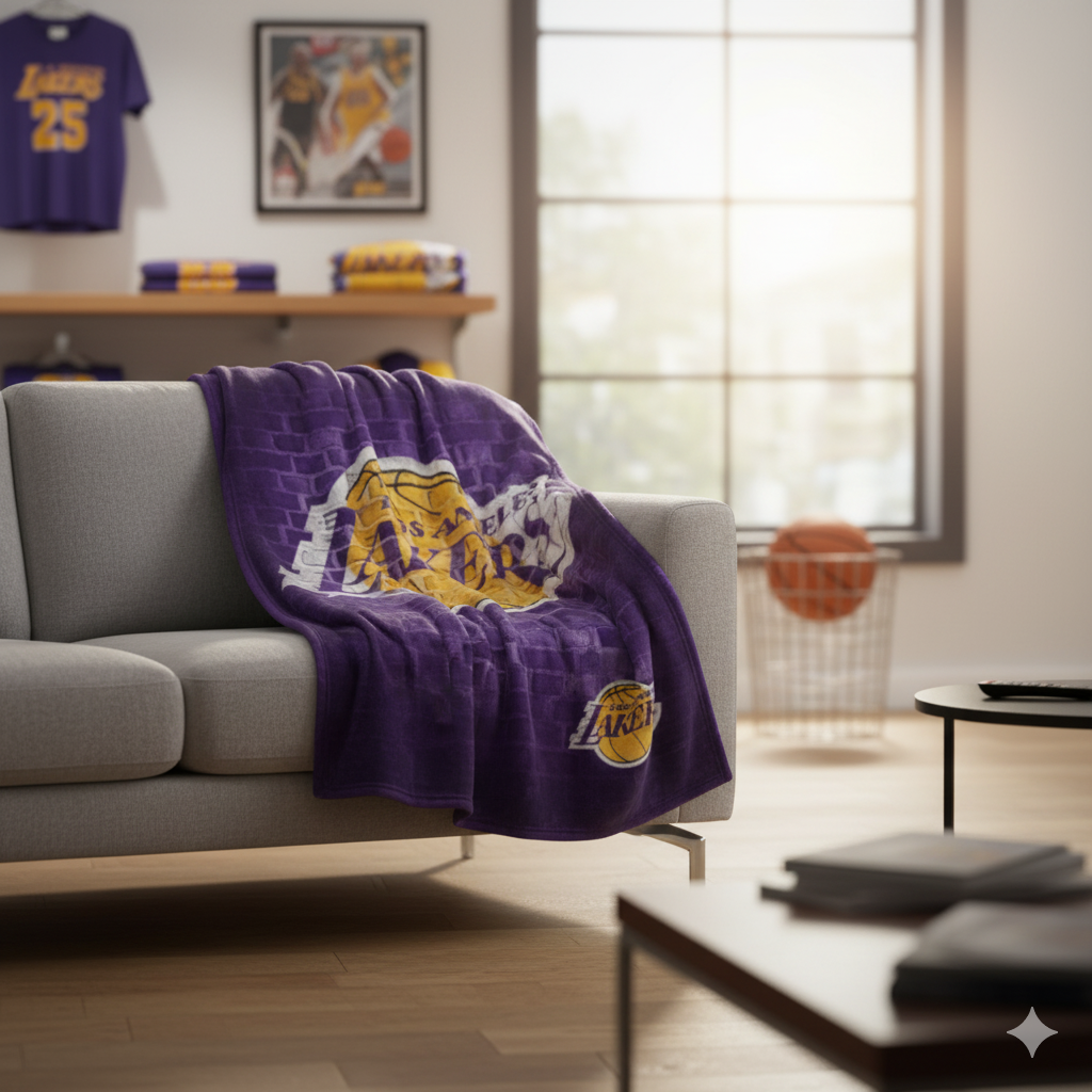NBA Los Angeles Lakers 60 x 80" Plush Blanket