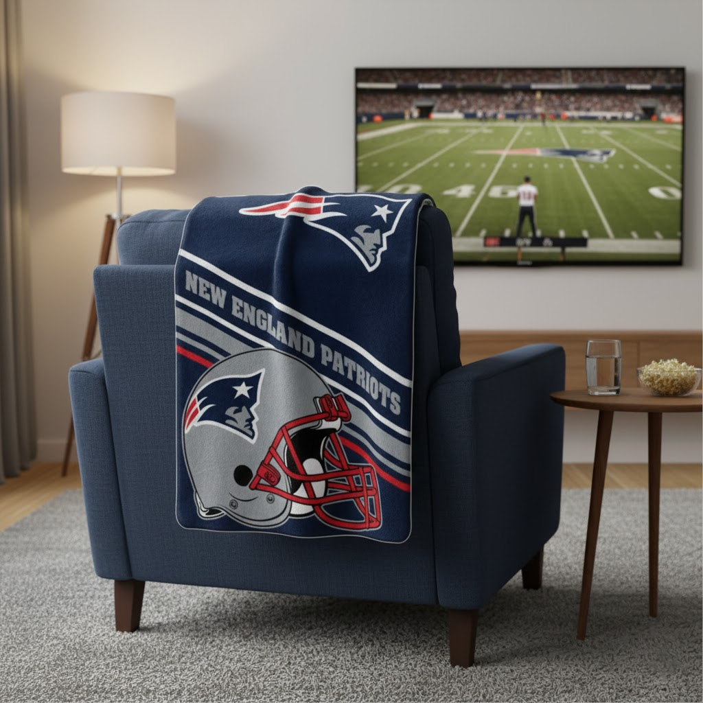 NFL  England Patriots 60 x 80" Plush Blanket