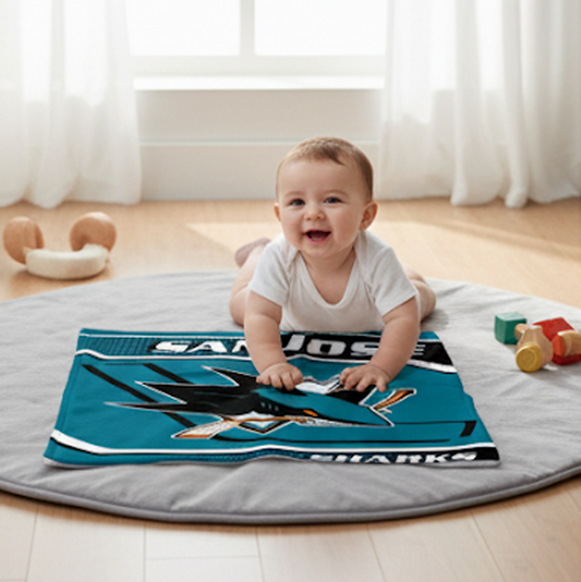 NHL San Jose Sharks 60 x 80" Plush Blanket