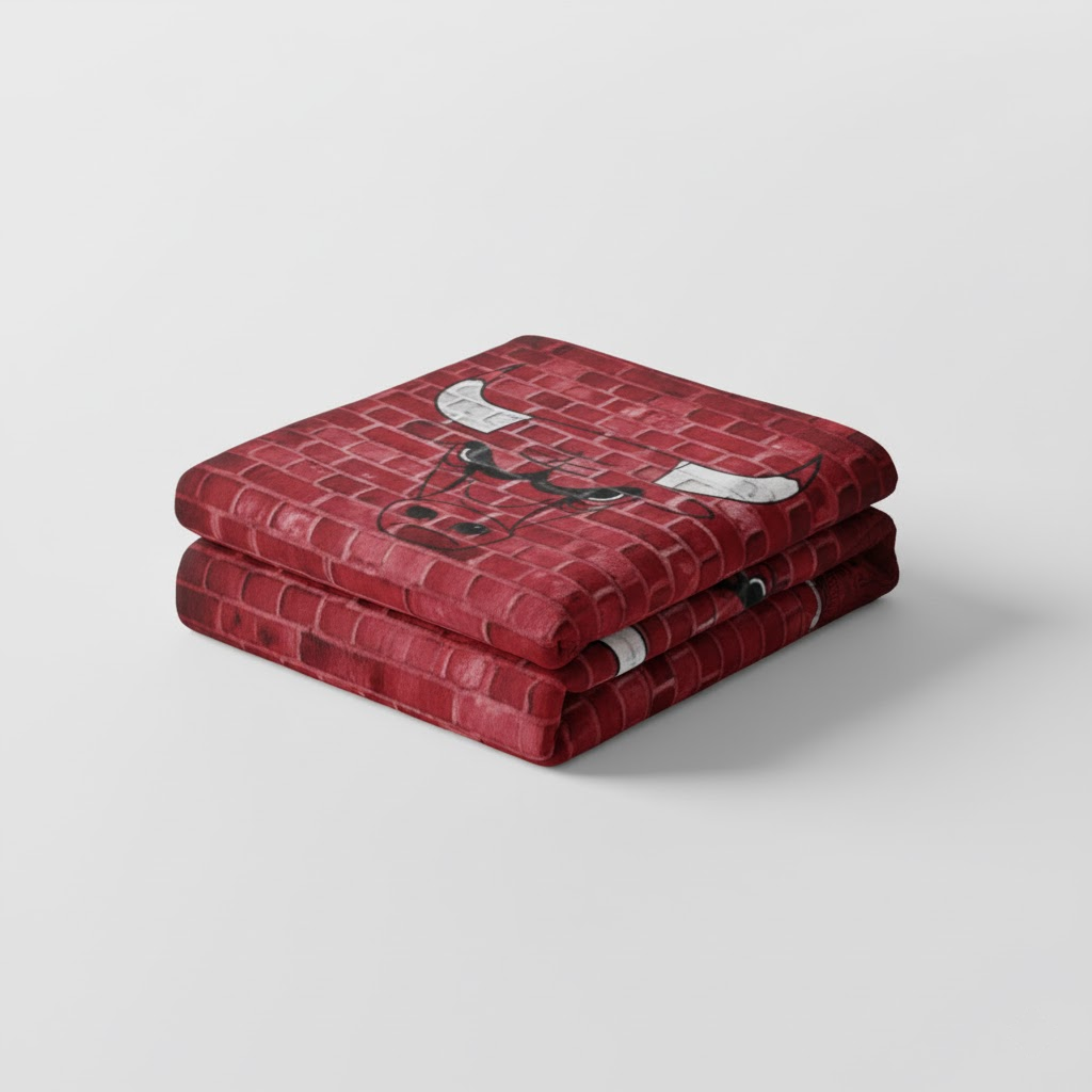 NBA Chicago Bulls 60x80" Plush Blanket