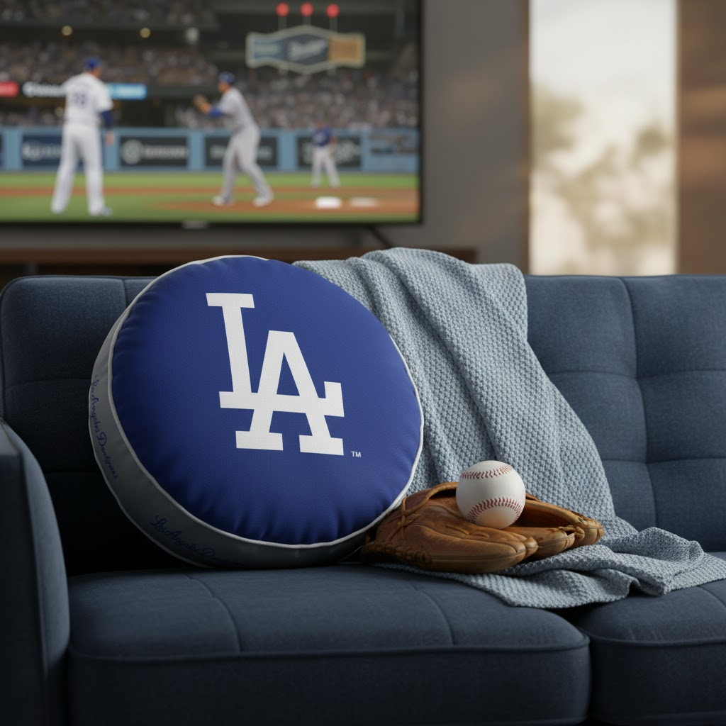 MLB Los Angeles Dodgers - Cloud Soft "Puff" Pillow