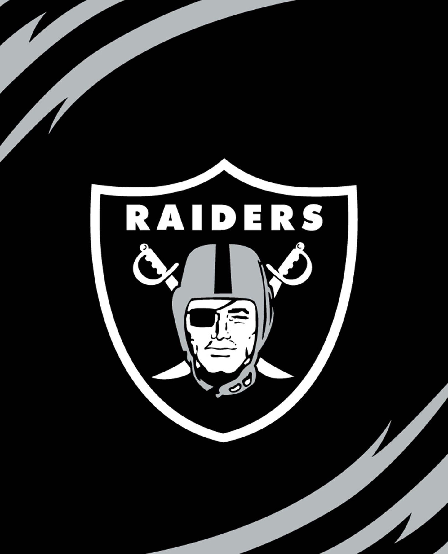 NFL Raiders  Plush Blanket King Size
