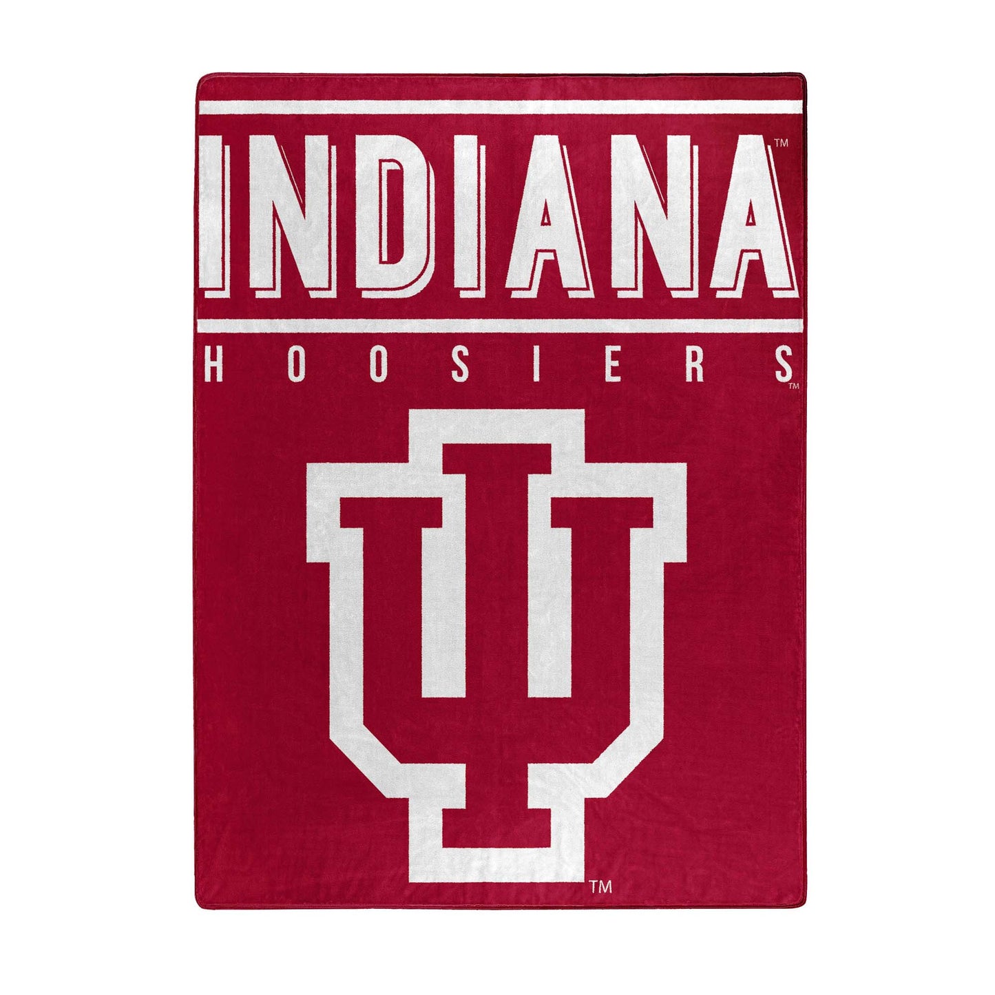 NCAA Indiana University 60 x 80" Plush Blanket