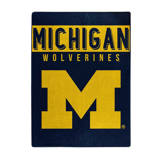 NCAA Michigan Wolverines 60 x 80" Plush Blanket