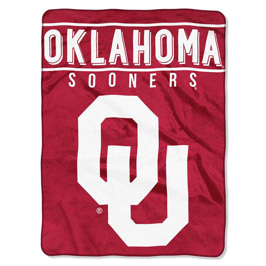 NCAA Oklahoma University 60 x 80" Plush Blanket