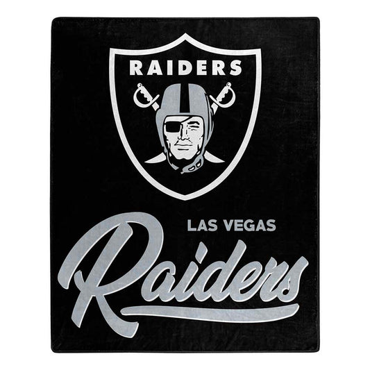 NFL Raiders  Plush Throw Blanket