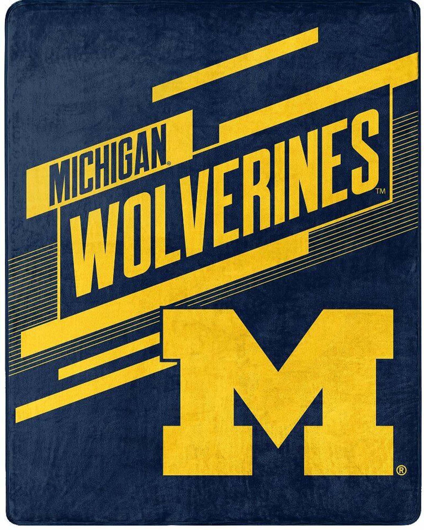 NCAA Michigan Wolverines 60 x 80" Plush Blanket