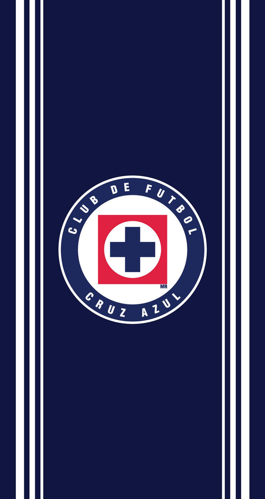Soccer Cruz Azul, SIdeline, 34x64" Oversized Beach Towel