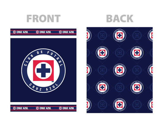 Soccer Cruz Azul Baby Reversible Blanket