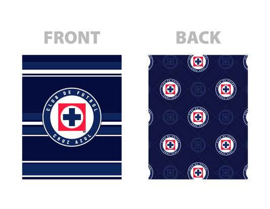 Soccer Cruz Azul King Reversible Blanket