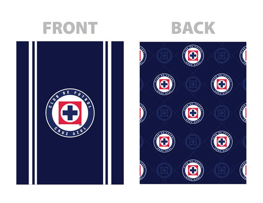 Soccer Cruz Azul Twin Reversible Blanket