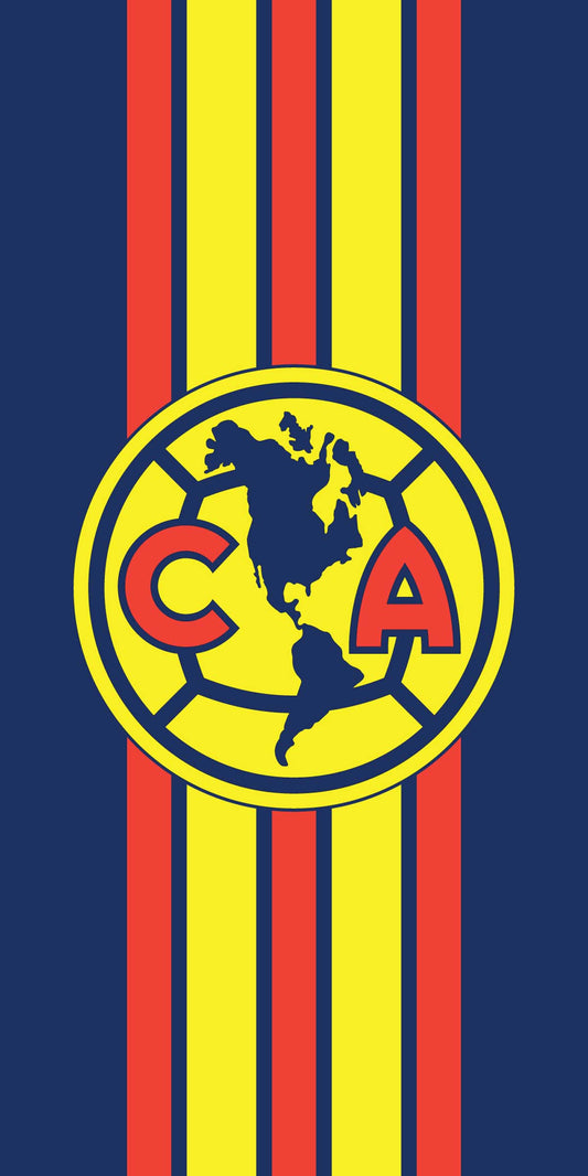Soccer Club America, Runaway, 30x60" Beach Towel