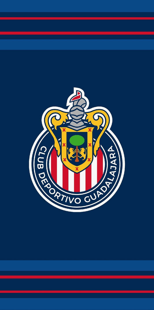 Soccer Chivas, Defender, 30x60" Beach Towel