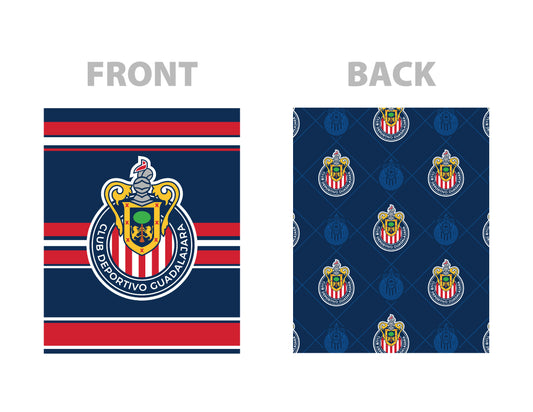Soccer Chivas King Size Cloud Reversible Blanket