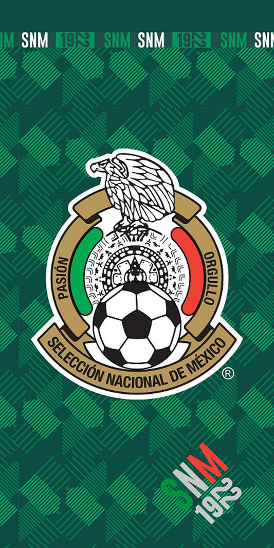 Soccer Seleccion Mexico 05 Beach Towel, 30x60"