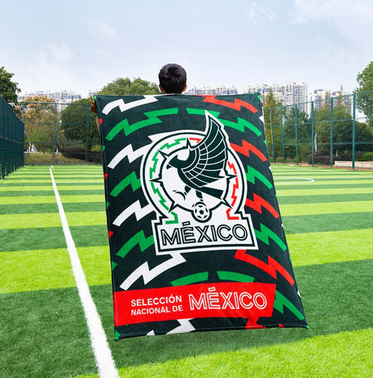Soccer Mexico (FMF) Micro Plush Throw Blanket, 24 pcs per case 8613