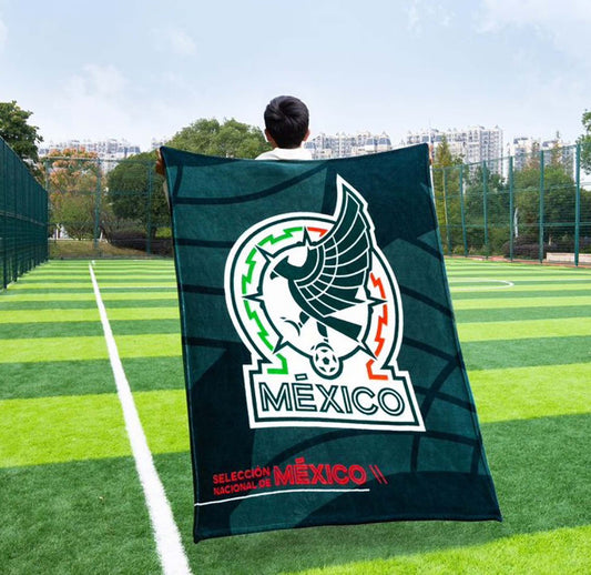 Soccer Mexico (FMF) Micro Plush Throw Blanket, 24 pcs per case 8614