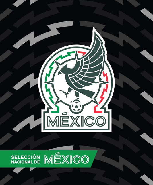 Soccer Mexico (FMF) Twin Size Plush Blanket