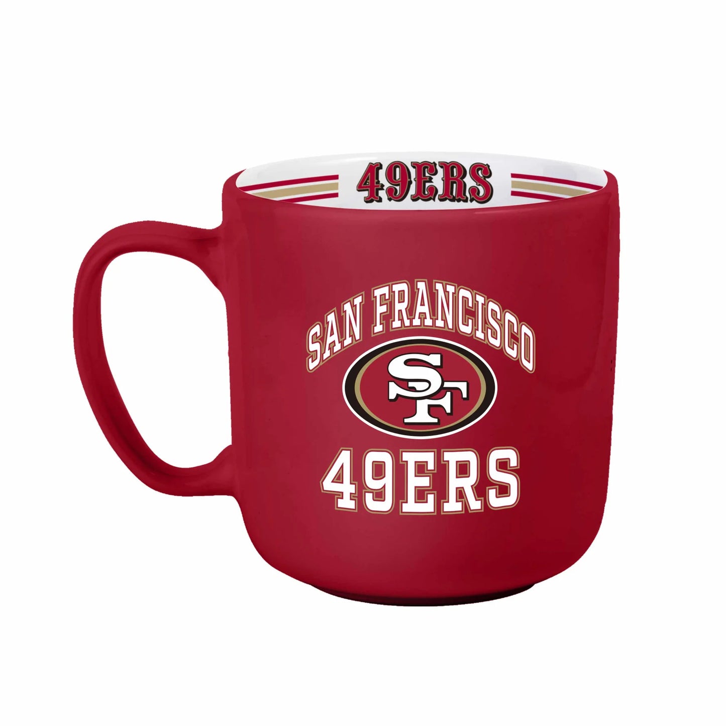 NFL San Francisco 49ers 15oz 'Stripe' Ceramic Mug
