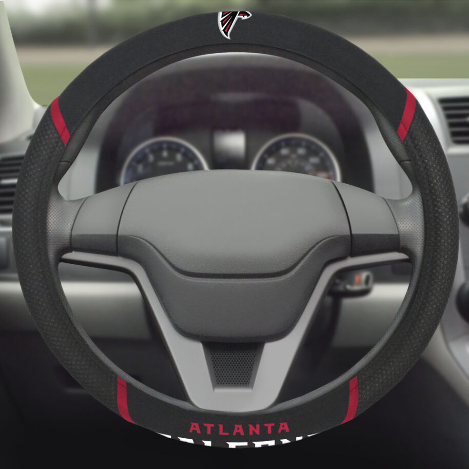 NFL Atlanta Falcons, Embroidered Steering Wheel Cover