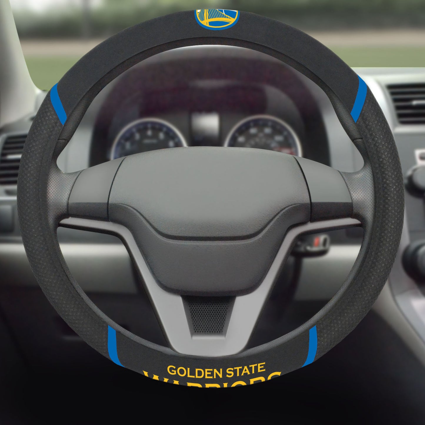 NBA Golden State Warriors, Embroidered Steering Wheel Cover