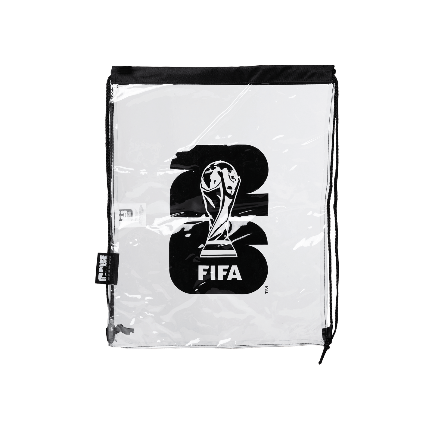 FIFA Transparent Drawstring Bag – Official Football Fan Edition Carry Bag - Officially Licensed Fan Trendz Fan Gear - Apparel category - Fan Trendz