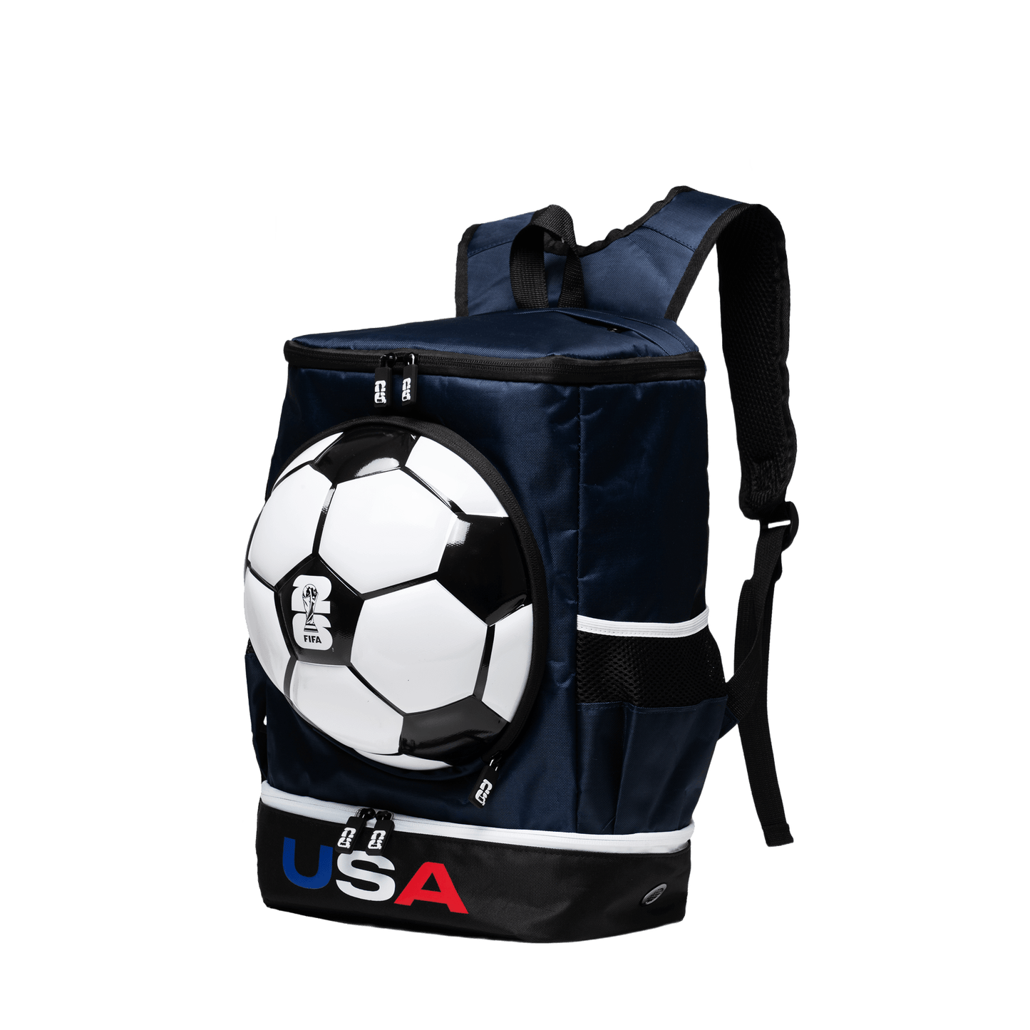 FIFA USA 3D Football Backpack – Official Football Fan Edition - Officially Licensed Fan Trendz Fan Gear - Apparel category - Fan Trendz